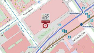 Standort der MA 25 im Stadtplan